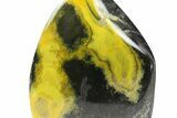 Very Vibrant, Free-Standing Polished Bumblebee Jasper #373337-1
